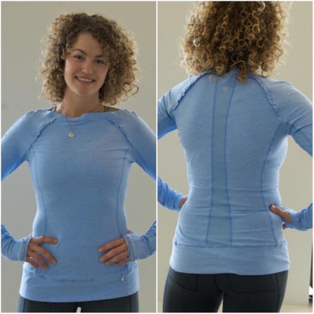 Lululemon Full Tilt Long Sleeve Pullover Top - Picture 2 of 11